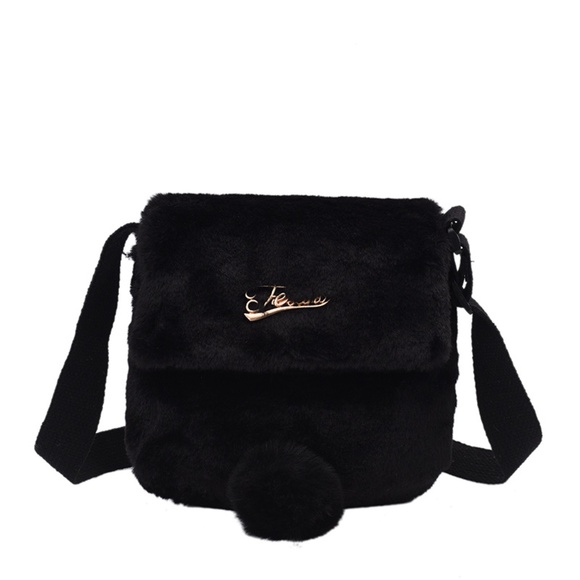 SmallAnd Sweet Wind Plush Bunny Tail Pompon Pure Color - Picture 4 of 6